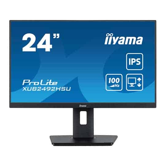 iiyama ProLite XUB2492HSU-B6 24" Full HD 100Hz FreeSync IPS Monitor